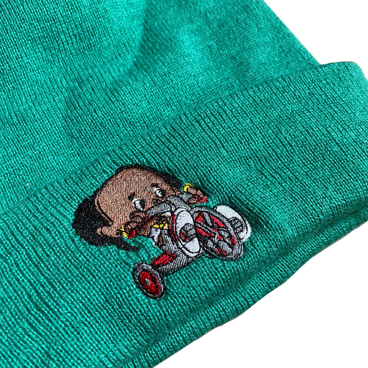 Green Beanie