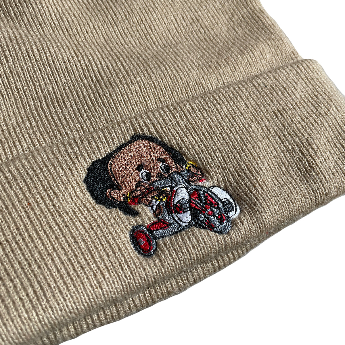 Beige Beanie