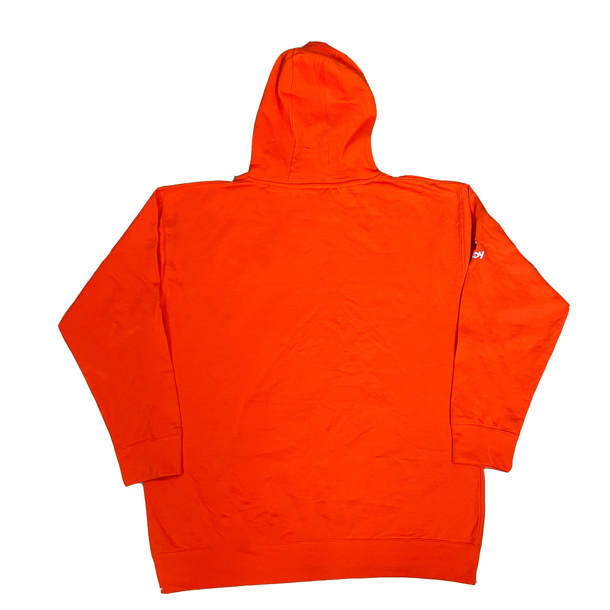 Orange Hoodie with Drawstring
