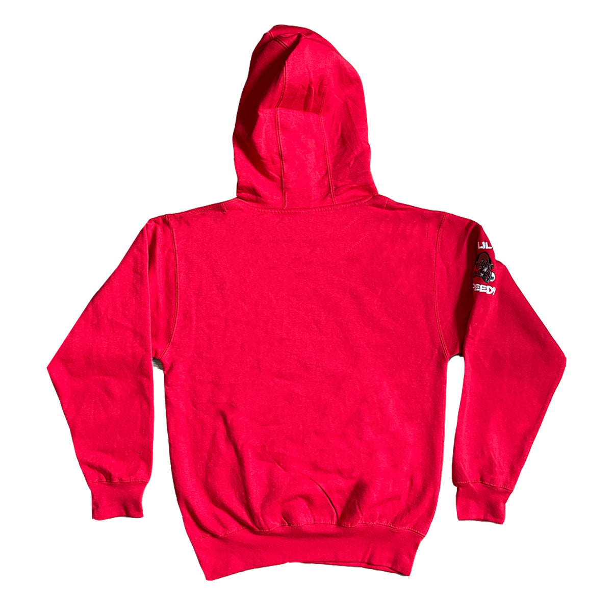 Red Hoodie with Drawstring