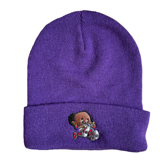 Purple Beanie