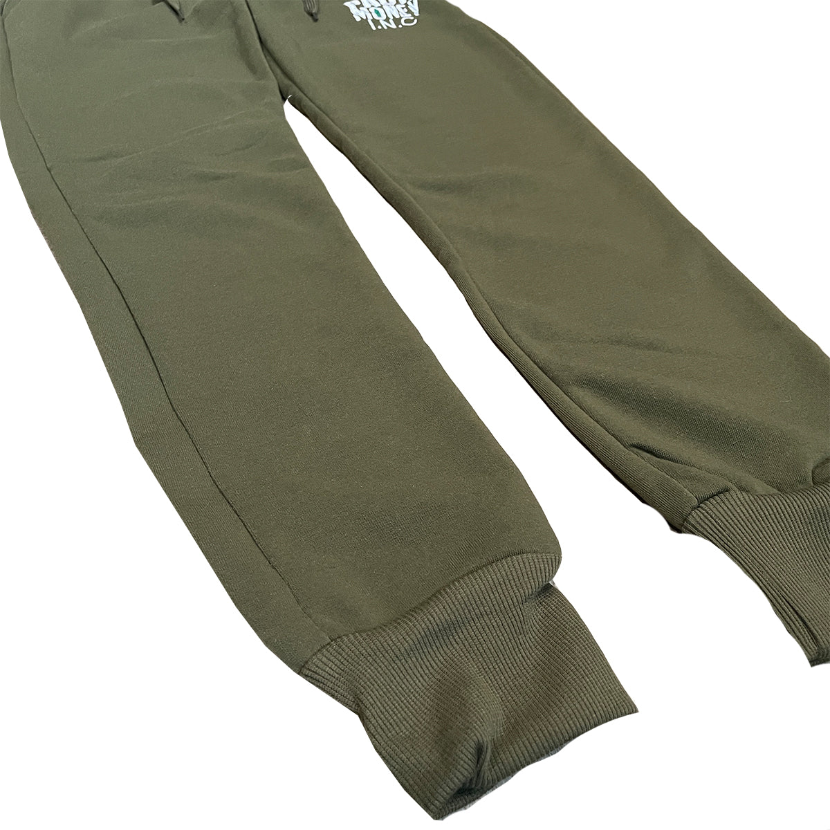 Green Pants with Drawstring