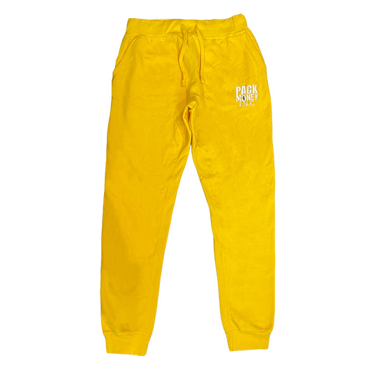 Yellow Pants with Drawstring