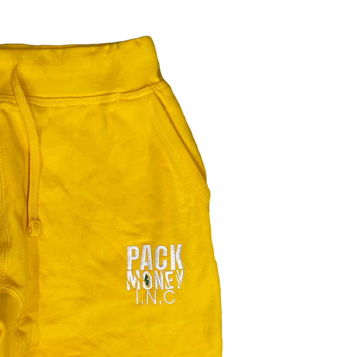 Yellow Pants with Drawstring