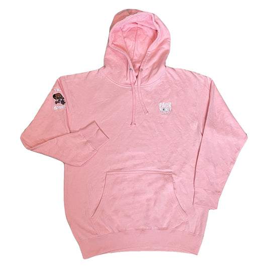 Hot Pink Hoodie with Drawstring