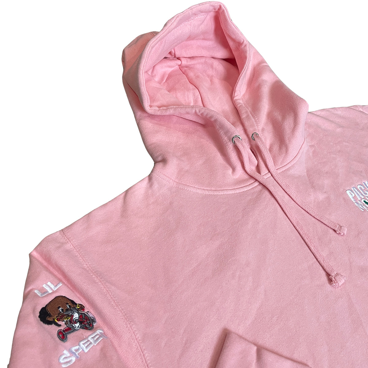 Hot Pink Hoodie with Drawstring