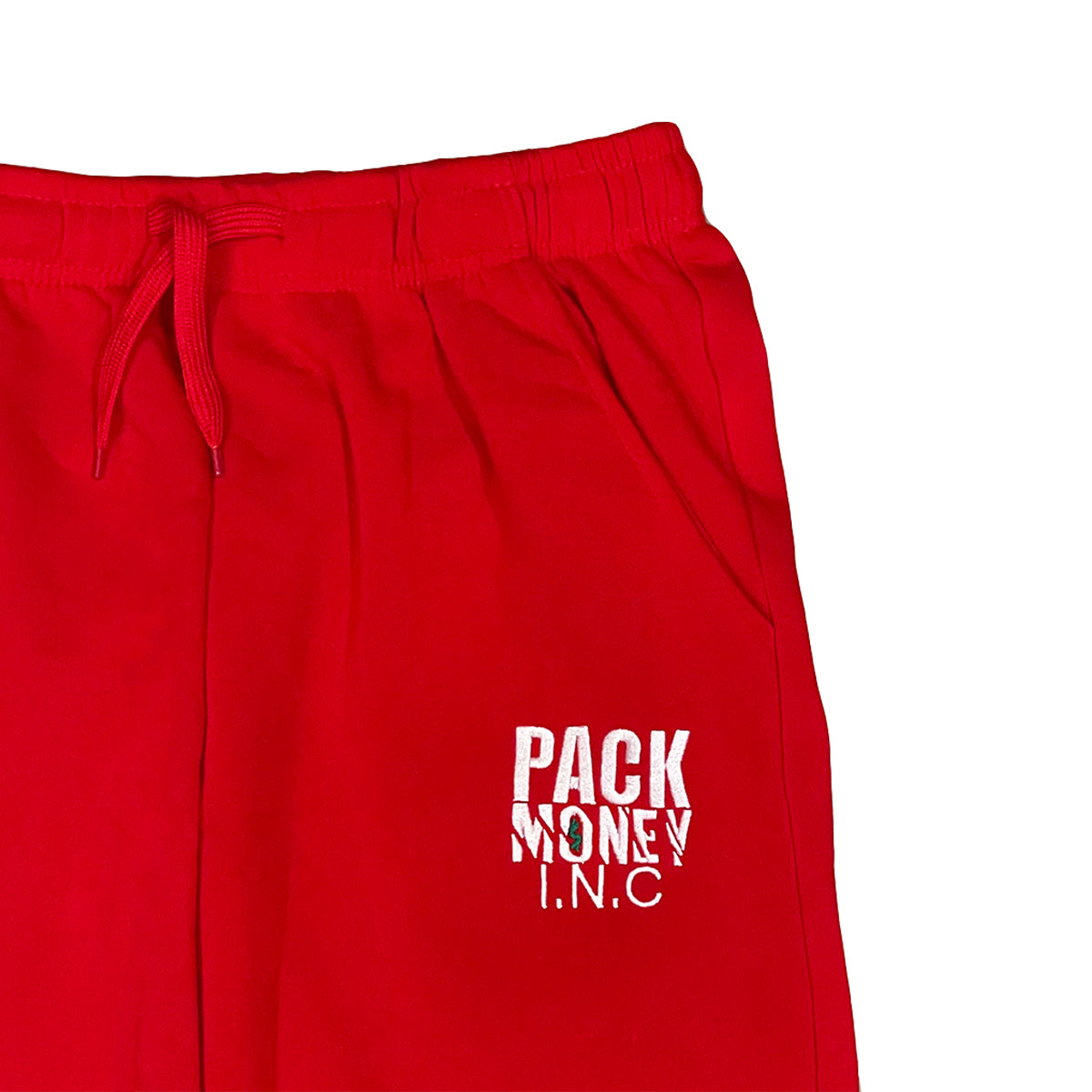 Red Pants with Drawstring