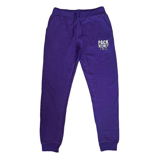 Purple Pants with Drawstring