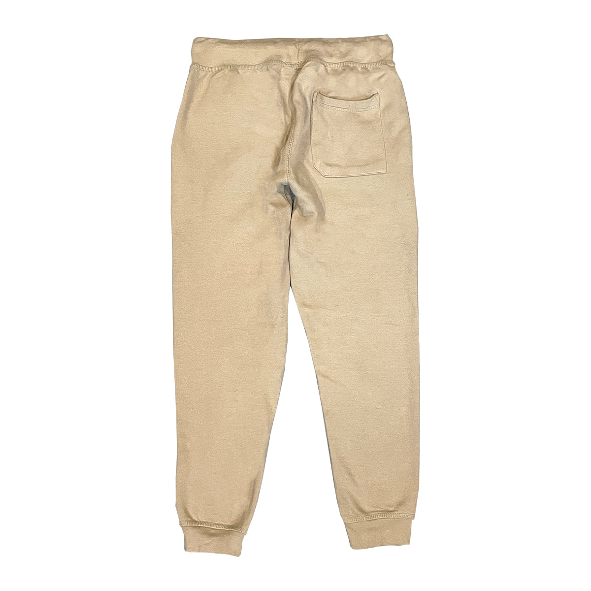 Beige Pants with Drawstring
